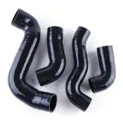 SILICONE INTERCOOLER TURBO BOOST HOT SIDE HOSE FOR BMW MINI COOPER S R56 Black