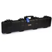Tough Move Heavy Duty Gun Case 48inch Rifle Shotgun - Waterproof Enforcement Storage Black #Tm132hd