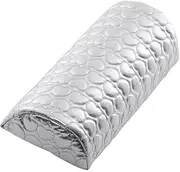 SUXUMHAO Pillow Hand Holder Cushion Arm Rest Support Manicure Equipment Soft Column Nail Pillow Salon Hand Holder Arm Rest Manicure Nail Art Accessories Tool Silvery
