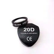 Bawa Huge Quality Indirect Ophthalmoscope Fundus Diagnose Lens 20D Black Color