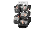 EVERKI Notebook Display Stand. Hold up to 20 Bags with 5 Adjustable hangers (inc