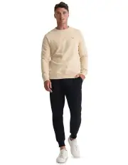 [Oxford] Leo Organic Cotton Sweater Shirt in Ecru