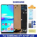 SAMSUNG 100% 測試三星 GALAXY A71 LCD 觸摸屏數字化儀組件 A715 A715F A715FD