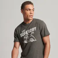 在飛比找Yahoo奇摩購物中心優惠-SUPERDRY 男裝 短袖T恤 Vintage City 