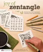 JOY OF ZENTANGLE-Line Drawing Altered Art-Cards Paper Craft Idea Book