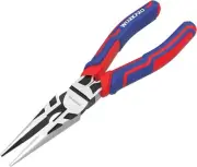 WORKPRO Premium 8” Needle Nose Pliers, Paper Clamp Precision, 8-inch, 8-inch
