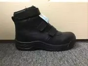 New Men’s Propet MBA033L Black Cliff Walker Tall Strap Hikers Size 10.5 5E