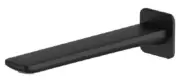 Oliveri PARIS WALL SPOUT 200mm Fixed 150/500kPa Brass Body MATTE BLACK