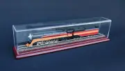 HO 18" Train Display Case with Wood Base