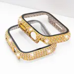 保護保險槓鋼化玻璃鑽石玻璃和保護套兼容 APPLE WATCH 7 8 9 45MM 41MM IWATCH SERIE