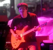 Guitarist Hunter Brown of Sound Tribe Sector 9 performs at Day 2 o- Old Photo 3