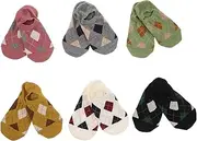 [TEMPNAP] Cute Teen Socks for Women 12 Pairs Low Cut Socks Breathable Pattern for Summer and Spring