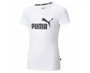Puma Essentials Plus Logo Tee Girls