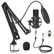 XLR Condenser Microphone TONOR Professional Cardioid Studio Mic Kit with T20
