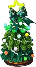 smai DIY Christmas Tree Kit With Lights- Handmade DIY Ornaments Decoration For Kids, Table Top Decorations,Toddler Christmas Tree For Indoor Décor
