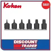 Koken 3/8″ Drive Bolt Twister Screw Extractor Set 6 Piece Metric - Made in Japan