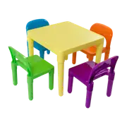 Kids Table and Chairs Play Set Toddler Child Toy Activity Furniture In-Outdoor
