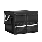 Car Trunk Organizer, Car Boot Organiser | Large Capacity Trunk Organizer | Multi-purpose Foldable Car Boot Storage Organizer