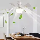 30W LED Light Ceiling Fan with Remote Control Ceiling Fans Lamp for Home Bedroom