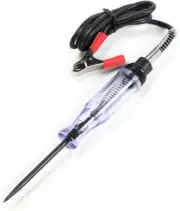Hyshina Automotive Circuit Tester, 6-24V Test Light Indicator with Sharp Carb...
