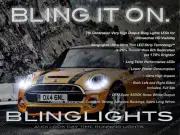 2 X LED BMW MINI Cooper DRL Head Light Strips Day Time Running Lamp Kit set pair (for: Mini)