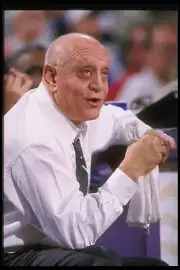 Coach Jerry Tarkanian Fresno State Bulldogs watches his players th- Old Photo