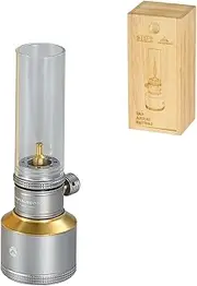 Campingmoon T-1D15 Camping Gas Lantern with Empty Tank Wooden Lantern Case