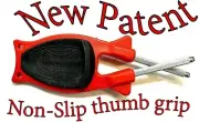 Knife and Scissor Sharpener-Sharpens Kitchen Knives-and odd shaped edges.