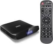 Android TV Box 11.0, 8K Media Player Android Box 4GB RAM 64GB ROM with S905W2 Quad-Core Supports 2.4G /5G Dual-Band WiFi/BT 4.2/3D/H.265 Smart TV Box,4gb+64gb