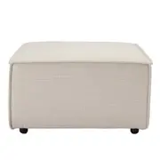 [James Lane] Diablo Plaza Pearl Brown Ottoman