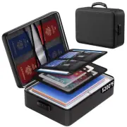 5200°F Fireproof Document Bag with Lock,Upgraded Heat Insulated Fireproof＆Wat...