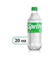(3) Sprite Lemon Lime Soda Pop Soft Drink 20 oz Bottles