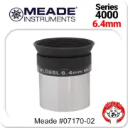Meade Series 4000 Super Plossl 6.4mm Eyepiece (1.25″) #07170-02