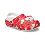 CROCS 卡洛馳（中性鞋 ）三麗鷗系列HELLO KITTY 紅色經典洞洞鞋-210575