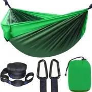Single Camping Hammock, Portable Hammocks with 2 Tree Straps, One Person Hammock