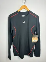 Bontrager B2 Baselayer Cycling Shirt Black New Mens Size L 5192