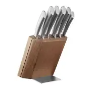 Scanpan - Classic Steel 7pc Knife Block Set