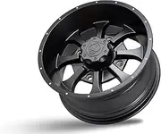 Pro Armor P1508KNBL Wheel: Knight Dune 15X10-Polaris