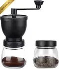 Manual Coffee Bean Grinder Adjustable Stainless Portable