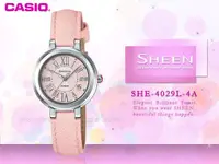 在飛比找蝦皮購物優惠-CASIO   SHEEN SHE-4029L-4A 施華洛