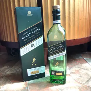 Johnnie Walker Double Black 約翰走路藍標 綠標 黑牌 威士忌空酒瓶/多用途玻璃空瓶/空洋酒瓶