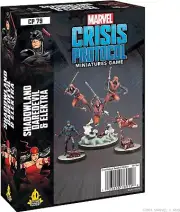 Atomic Mass Games Shadowland Daredevil and Elektra Marvel Crisis Protocol M