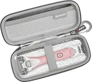 RLSOCO Case for Wilkinson Sword Intuition Complete Bikini Foil & for Venus Gillette Comfortglide Spa Breeze Shaver for Women & for Schick Shaver Schick Hydro Silk for Women (Case Only), silver