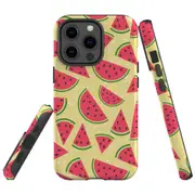 For Apple iPhone 13 Pro Case, Armour Back Cover, Watermelons