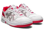 Asics EX89 1201A476-111 Sneakers Men's White Red Leather Sportstyle Shoes FL2589