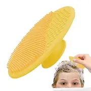 Baby Head Scrubber | Silicone Baby Hair Scrubber,Hair Washing Brush Comb, Scalp Massager for Babies, Gentle Bath Scrubber for Dry Skin