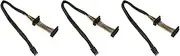 Binxind 3X HDD SATA Power Cable Right-Angle SATA 15 Pin X2 to Mini 6 Pin ATX Adapter for 3653 3650 Series