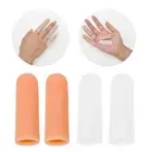 4pcs Soft Silicone Gel Toe Finger Protector Sleeve Cracked Skin Separator HOT