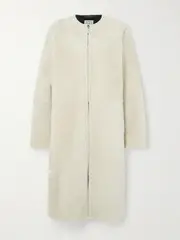 [TOTEME] TOTEME - Shearling Coat - Cream - DK38 DK 38 Cream