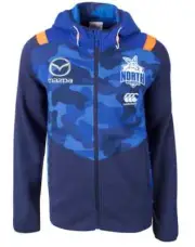 North Melbourne Kangaroos AFL Zip Thru Hoodie Sizes S-4XL BNWT